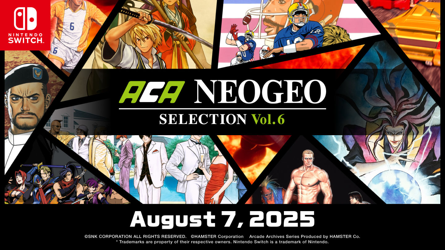 情報】《ACA NeoGeo 精選集Vol. 5 & 6/アケアカNEOGEO