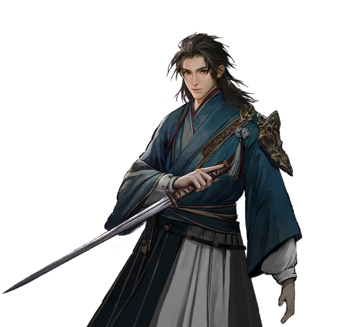 益(半身像)