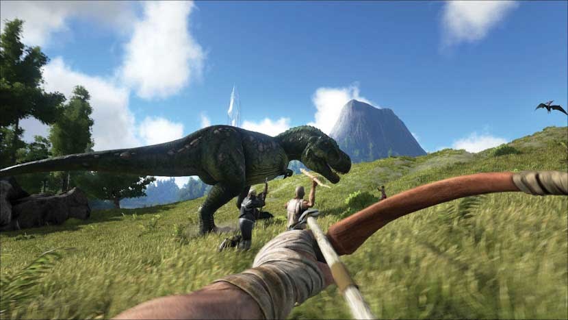 開放世界恐龍生存動作ps4遊戲 Ark Survival Evolved 亞洲版今日上市 遊戲基地gamebase