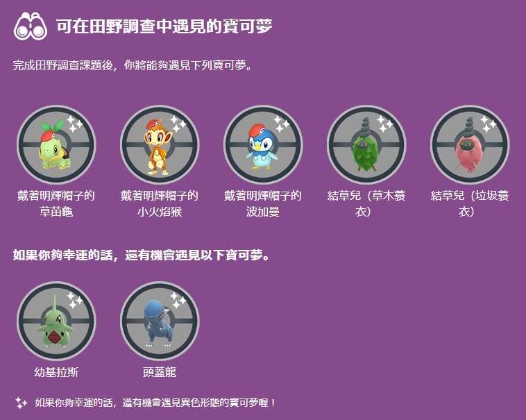 《寶可夢 晶燦鑽石／明亮珍珠》歡慶上市！《Pokémon GO》神奧主題帽子御三家即將現身