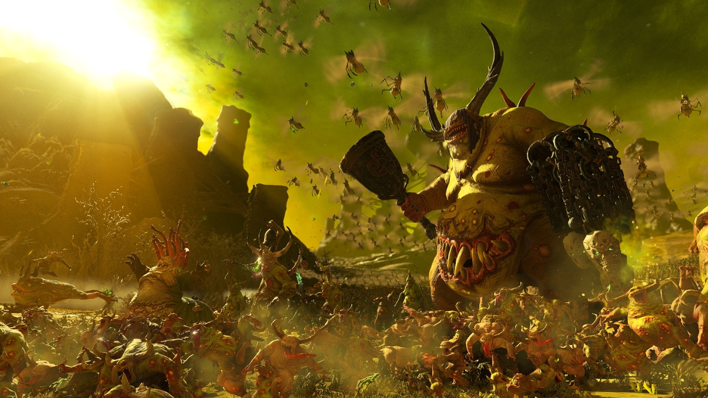 《全軍破敵》新作《Total War：Warhammer III》進入納垢世界挑戰瘟疫惡魔