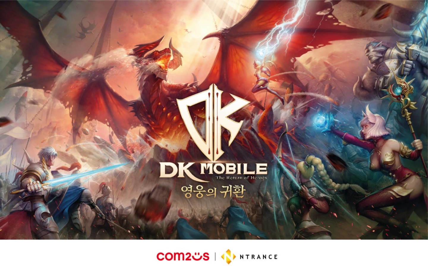 Com2uS 宣布推出《DK Mobile：英雄歸來》P2E 區塊鏈國際版搶佔全球市場