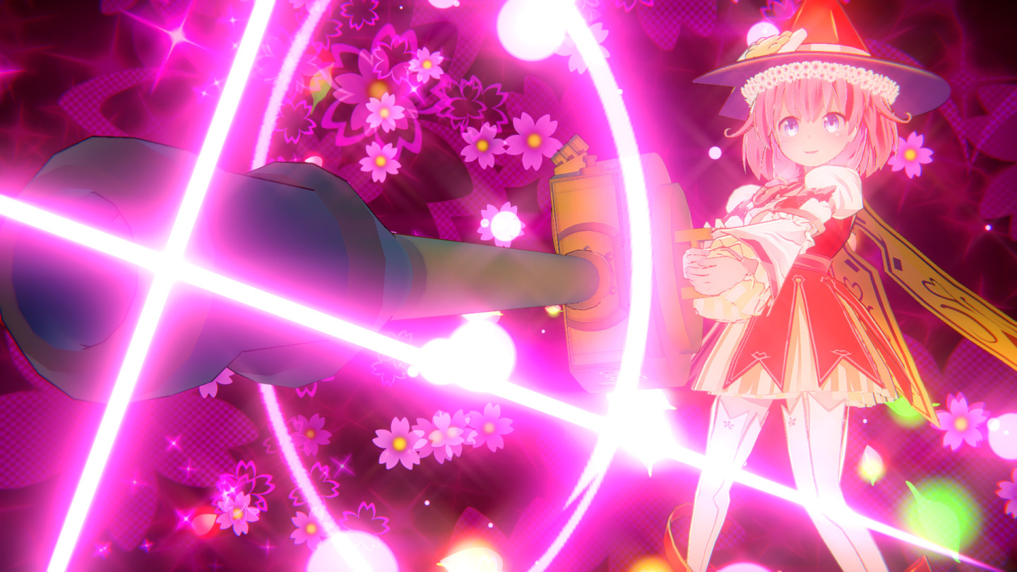 《魔炮少女梅加斯菲亞》確定推出 PC／家機版本！使用超強火力將關卡物件敵人全部掃光