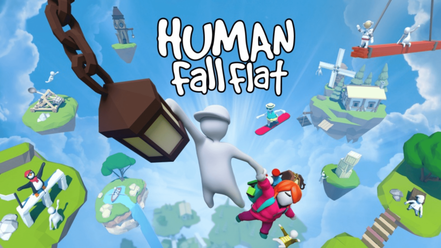 Steam 雙人遊戲推薦 4 Human: Fall Flat 人類：一敗塗地