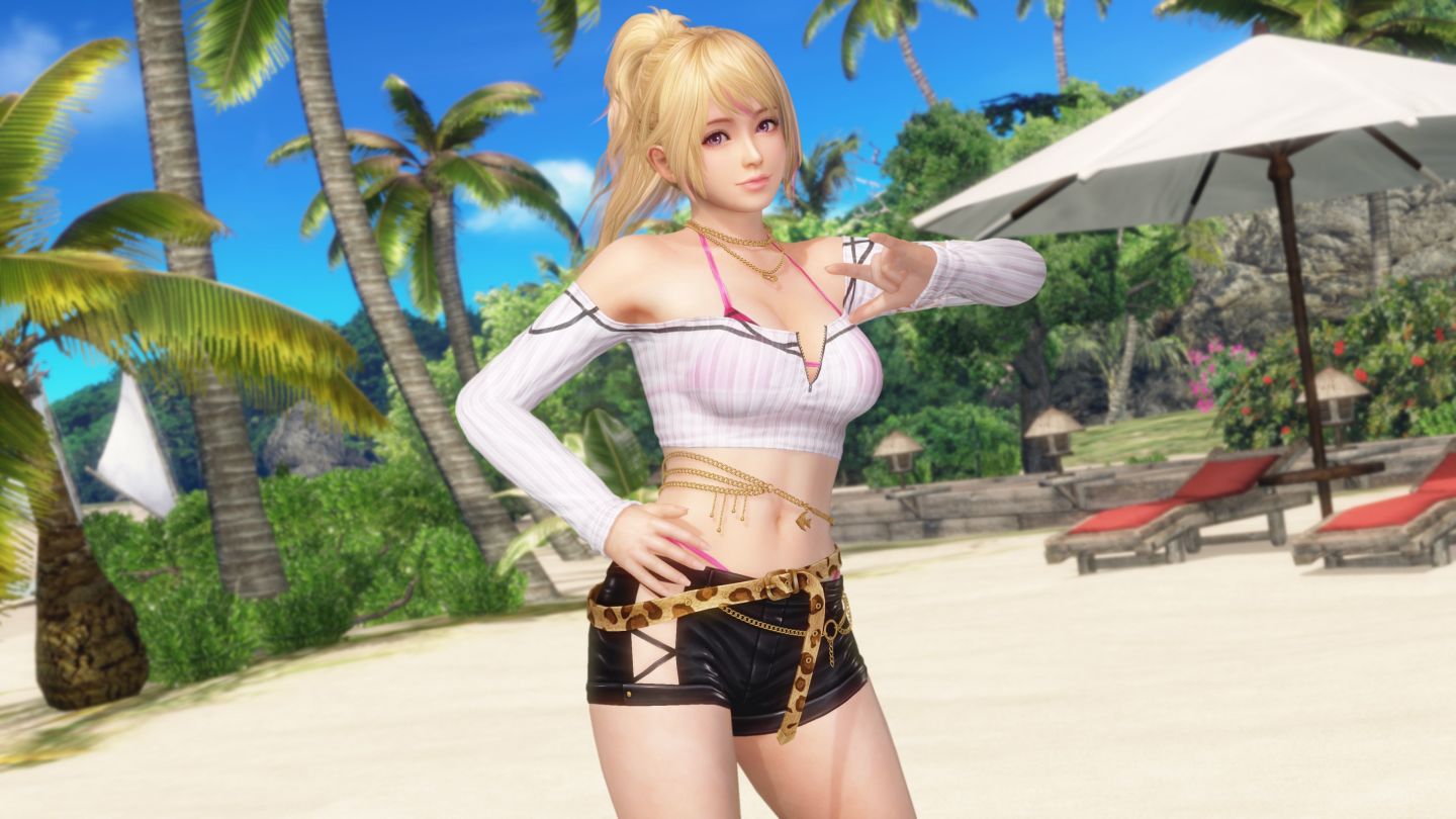 《DEAD OR ALIVE Xtreme Venus Vacation》溫柔對待島主的辣妹女神千乃登場