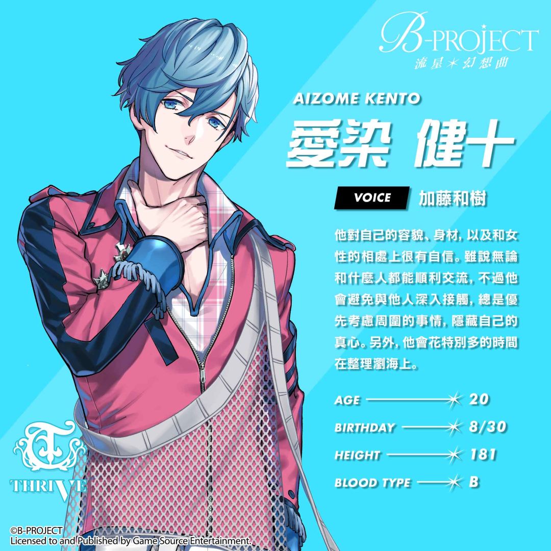 情報】大型偶像企劃《B-PROJECT》首部主機遊戲《B-PROJECT 流星*幻想曲》將於2024年9月20日發售@NS / Nintendo  Switch 哈啦板- 巴哈姆特