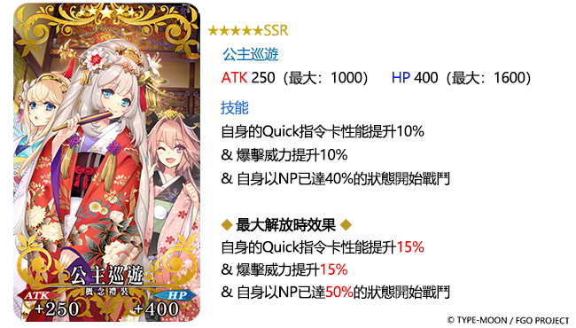 《Fate/Grand Order》繁中版「主線分支 德川迴天迷宮 大奧」開放紀念活動即日開始