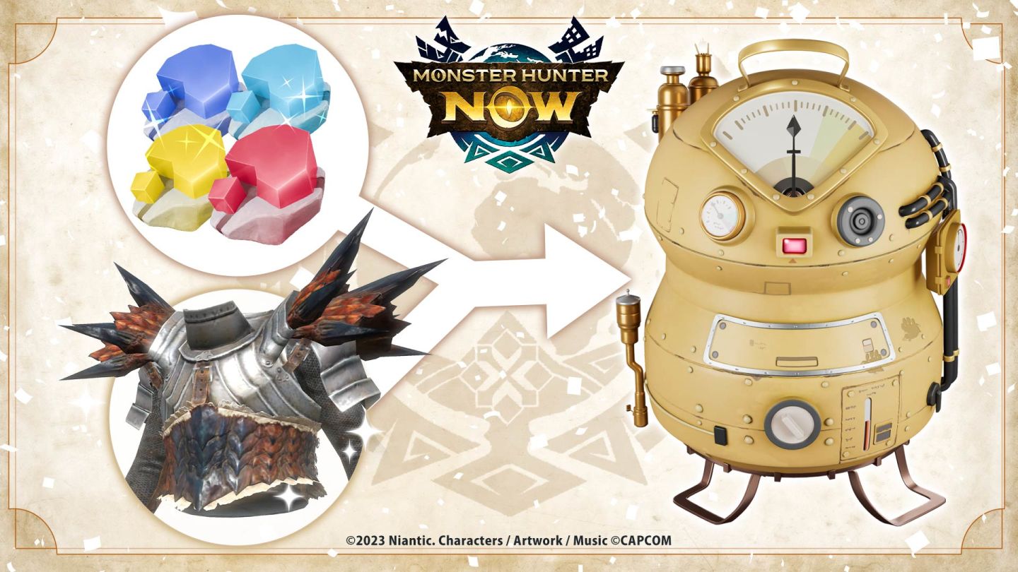 《魔物獵人 Now》增加新功能「漂移鍊製」！強化防具讓狩獵更加有趣