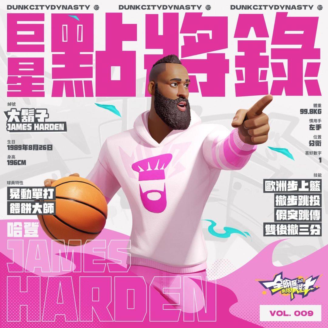 《全明星街球派對》S2 新賽季玩轉球場！重量級球星哈登率多名籃壇球星抵達夏日街頭