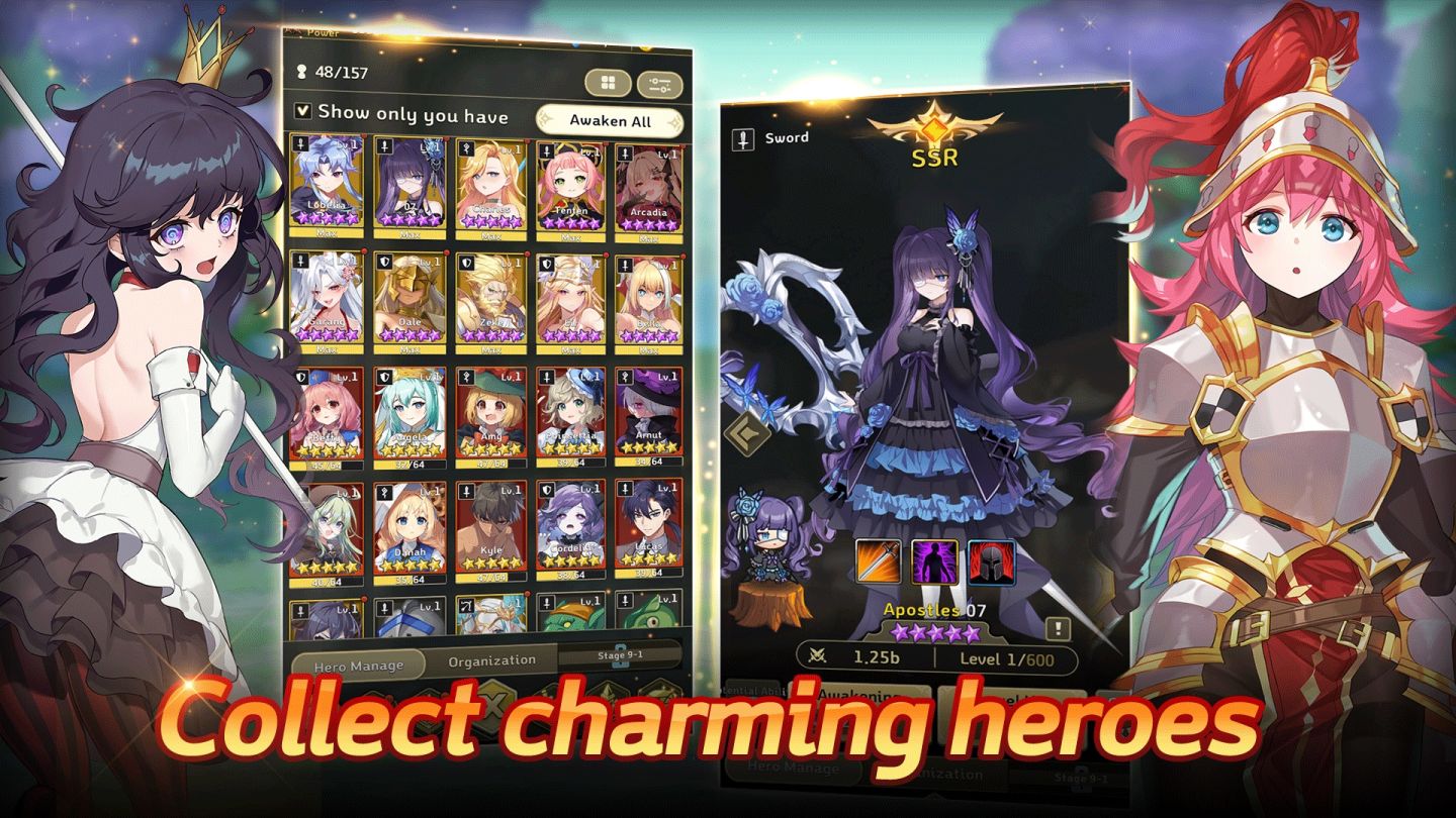 放置型 RPG《Going Princess》正式上市！超豪華特典同步放送