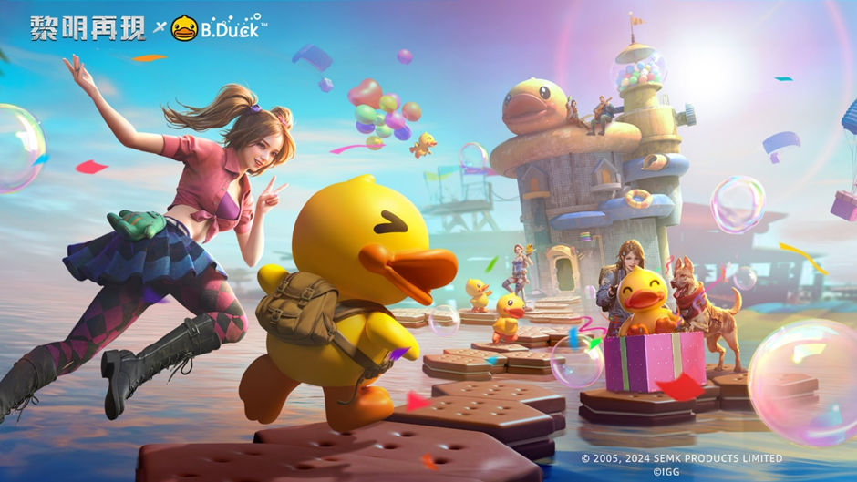 《黎明再現》×《B.Duck小黃鴨》聯動合作上線，黃色小鴨療癒來襲！
