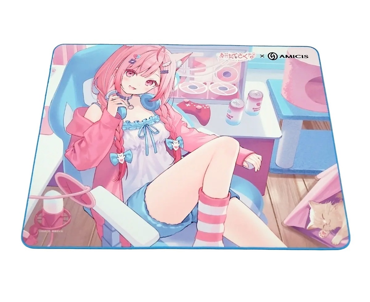 超可愛 × 高性能!人氣 VTuber 結城さくな監製鍵盤&滑鼠墊即日起開放預購