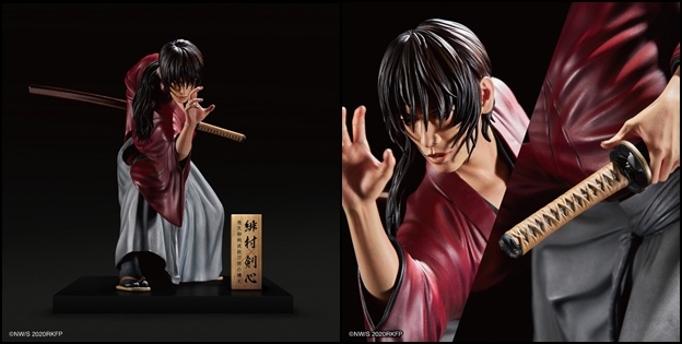 收藏佐藤健本人!!《神劍闖江湖 最終章》劍心施展拔刀術的比例公仔預購中