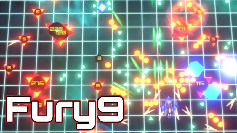 《雷電3．4》＆《太空侵略者》開發者全新街機射擊《Fury9》全球雙平台免費下載