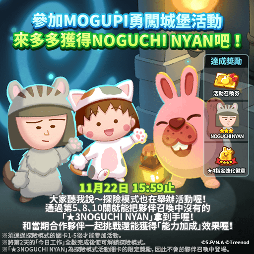 《LINE 波兔小鎮》與「櫻桃小丸子貓咪版」推出合作活動！