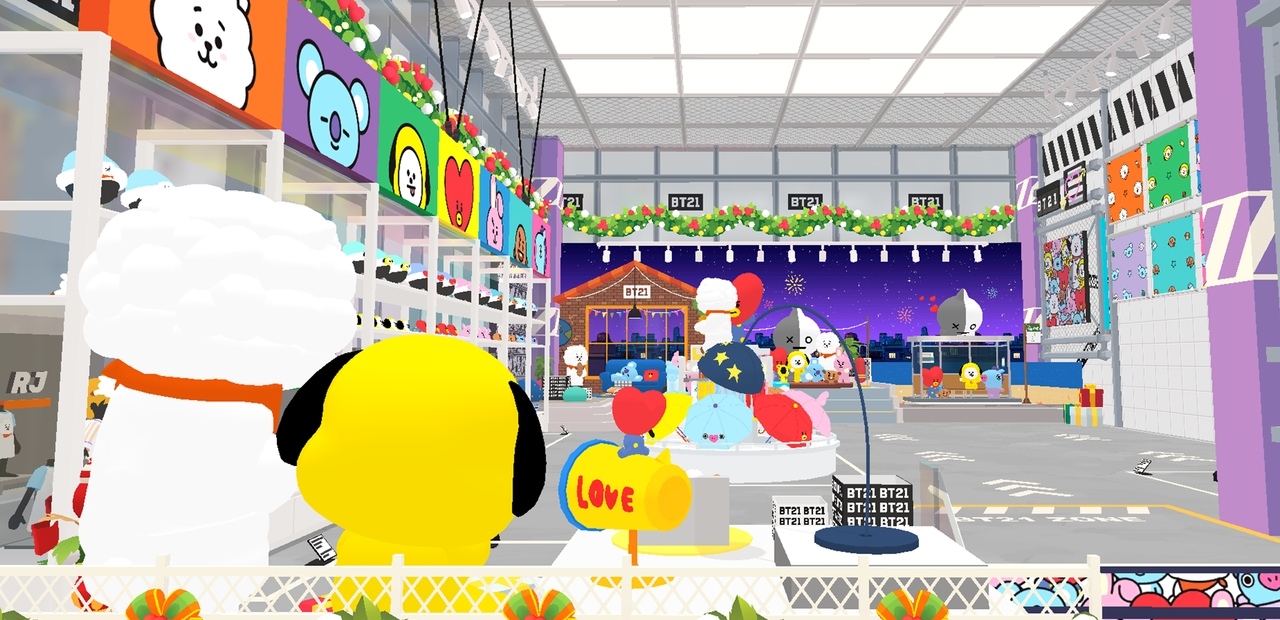 《天天玩樂園》內LINE FRIENDS商城中新增國際人氣角色IP「BT21」系列