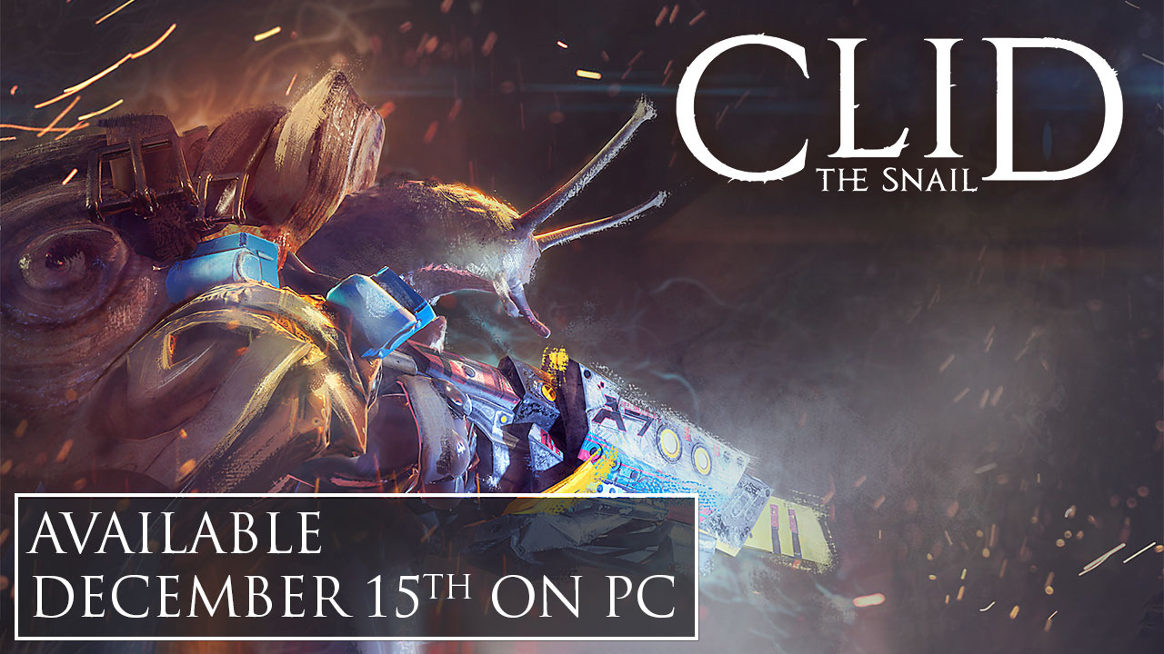 怪誕的俯視視角蝸牛射擊遊戲《CLID THE SNAIL》將於12/15登陸PC平台！