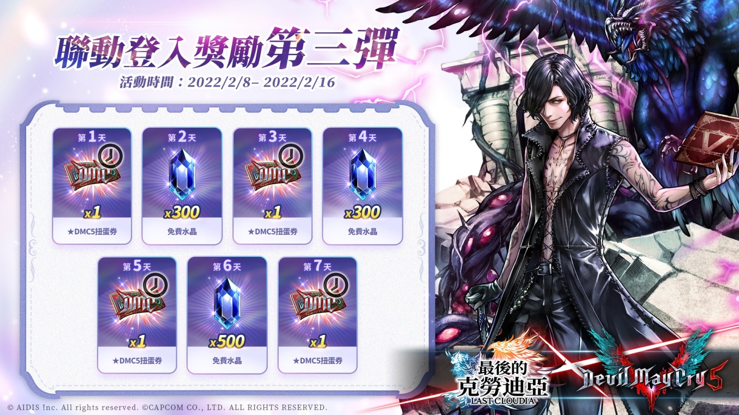 《最後的克勞迪亞》x《Devil May Cry 5》超燃聯動!帥氣滿點的惡魔獵人颯爽登場!