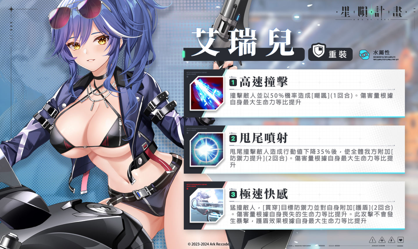 成人手遊《星隕計畫 Ark Re:Code》首次大型版本更新，新活動「不平靜的旅程」登場