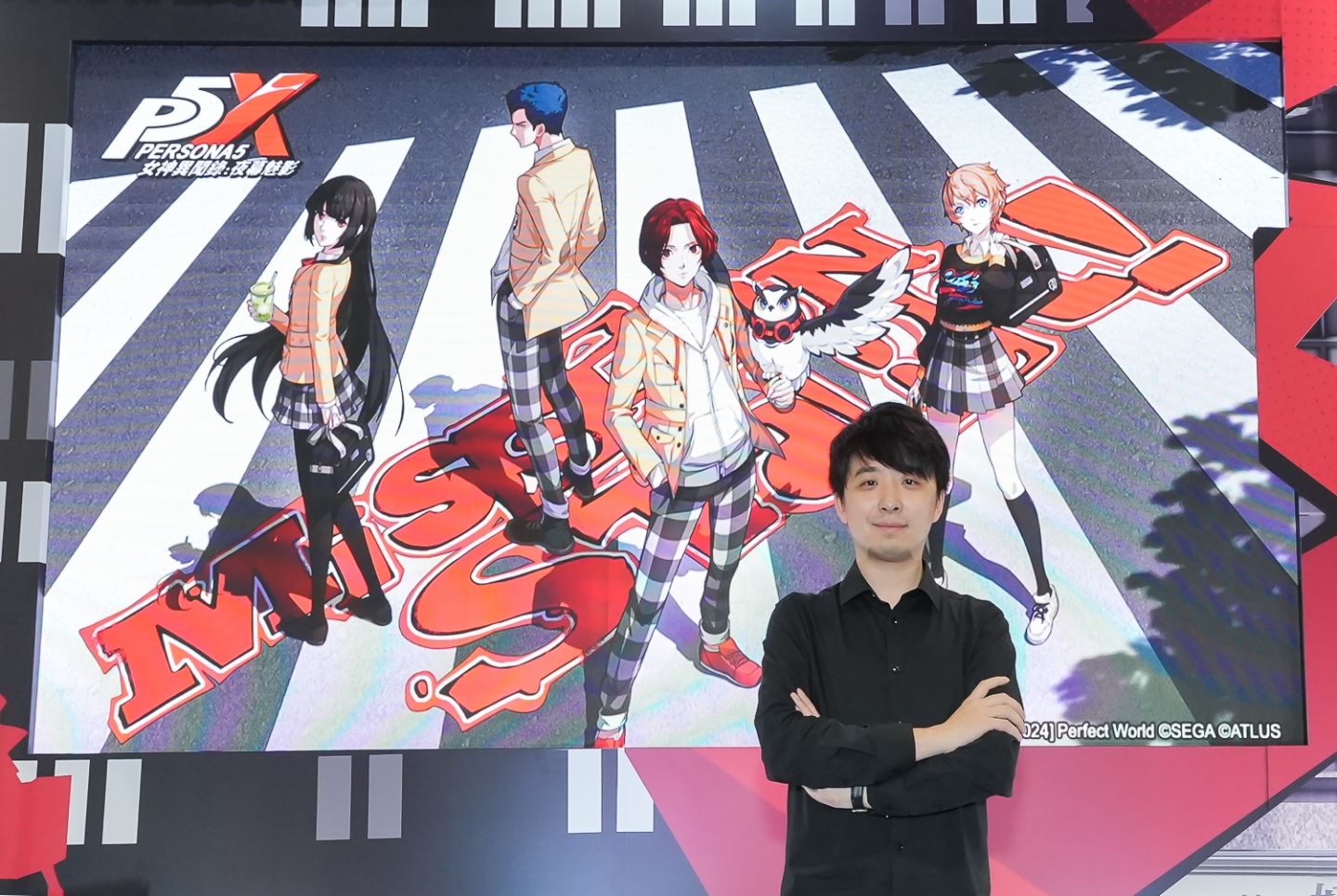 《女神異聞錄：夜幕魅影》台北國際動漫節首次亮相！製作人驚喜現身動漫節，釋出全新遊戲單曲