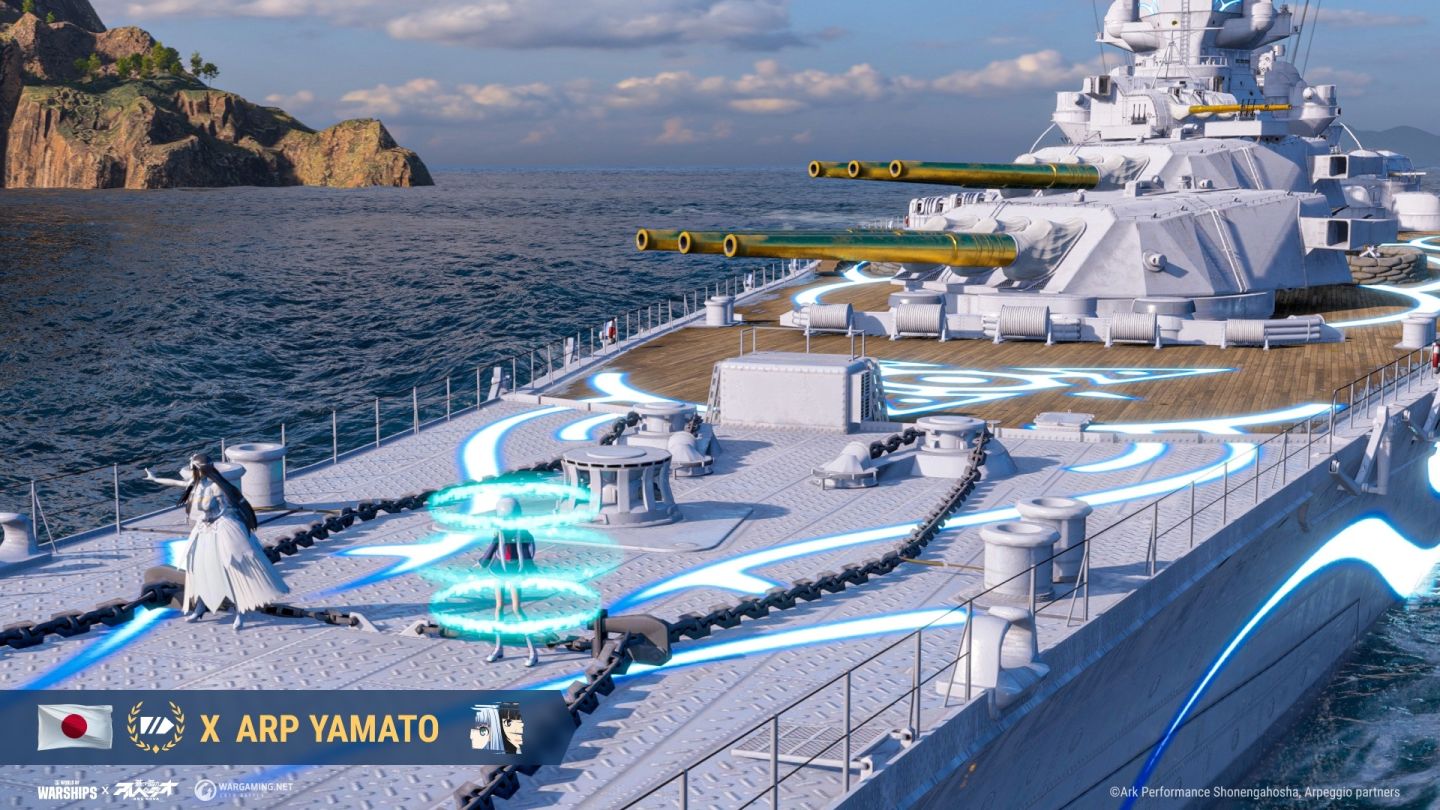 《戰艦世界》釋出 13.6 版本更新！《蒼藍鋼鐵戰艦》全新一波合作同步推出