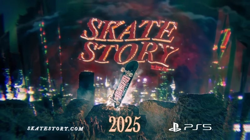 滑板動作冒險《Skate Story》PS5 版公開!使用高超滑板技巧攻略地獄打倒惡魔