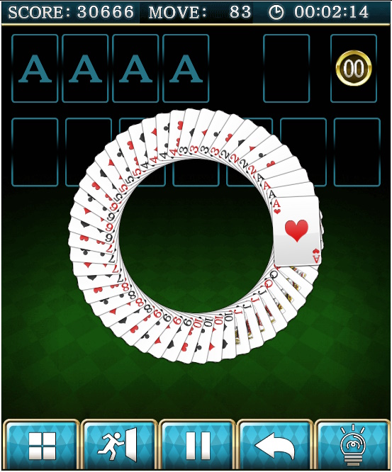 經典接龍 遊戲畫面 4